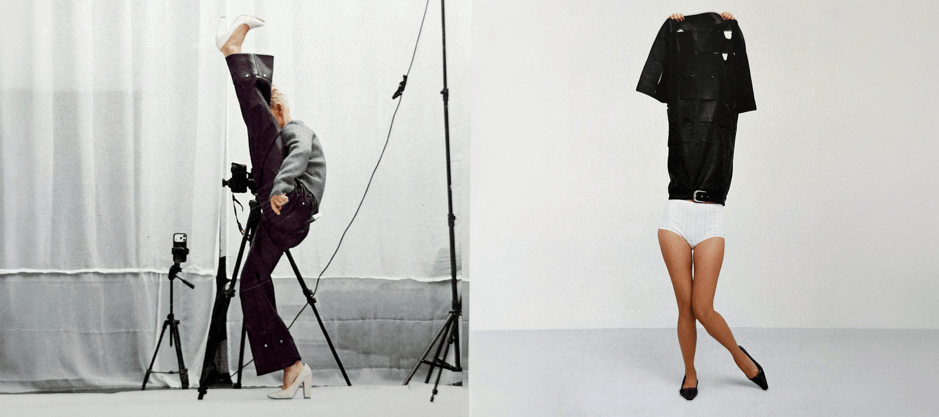 LAAGAM studio campaign: movement, garments and the work behind the image.